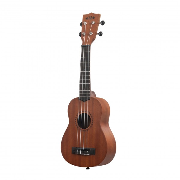 Kala Spruce Top Soprano No Binding Bundle w/ Bag, Tuner, Strap & Strings