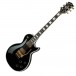 Gibson Custom Les Paul Axcess Custom w/ Ebony Fingerboard Floyd Rose, Gloss Ebony - Front