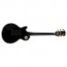 Gibson Custom Les Paul Axcess Custom w/ Ebony Fingerboard Floyd Rose, Gloss Ebony - Back, Horizontal