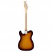 Squier Affinity Series Telecaster Thinline, Maple Fingerboard, White Pickguard, 3-Color Sunburst - Back