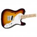 Squier Affinity Series Telecaster Thinline, Maple Fingerboard, White Pickguard, 3-Color Sunburst - Body