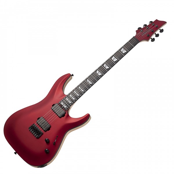 Schecter C-1 SLS Custom, Racing Red - Front, Tilt