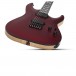 Schecter C-1 SLS Custom, Racing Red - Front, Laying