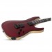 Schecter C-1 SLS Custom, Racing Red - Front, Tilt