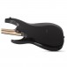 Schecter Sunset-6 Triad, Gloss Black - Back Neck