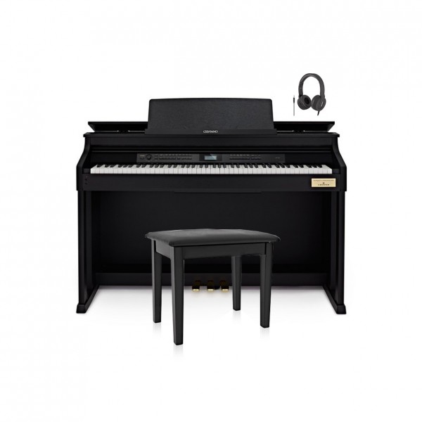 Casio AP 710 Digital Piano Package Satin Black at Gear4music