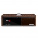 Ruark R610 DAB+ Bluetooth Radio, Fused Walnut Forward View