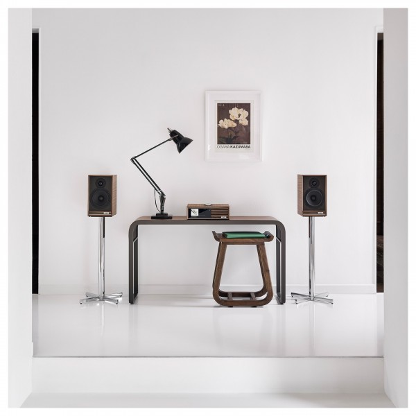 Ruark R610 DAB+ Bluetooth Radio, Fused Walnut Lifestyle View 4