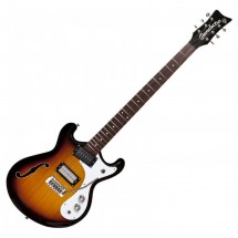 Danelectro 66T Baritone, 3-Tone Sunburst