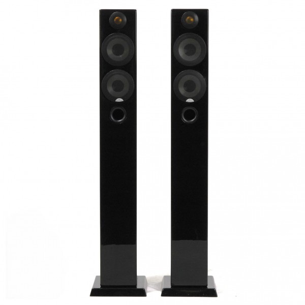 Monitor Audio Radius 270 Floorstanding Speakers (Pair), Gloss Black - Secondhand