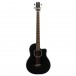 Roundback Electro Acoustic Bass Guitar by Gear4music, Black - Secondhand