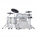 Roland VAD716 V-Drums Batería de diseño acústico, Pearl White