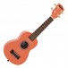 Kala Ukadelic Soprano Ukulele, Marmalade Orange