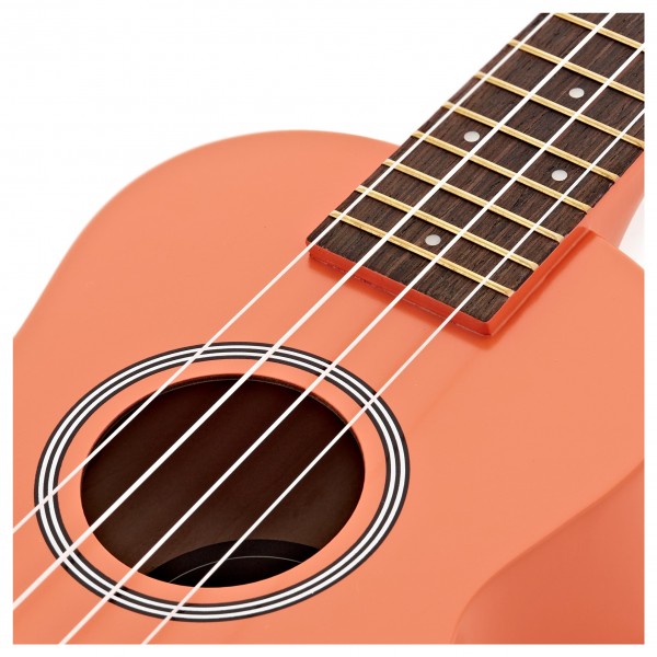 Kala Ukadelic Soprano Ukulele, Marmalade Orange
