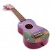 Kala Ukadelic Soprano Ukulele, Happy Camper/Purple