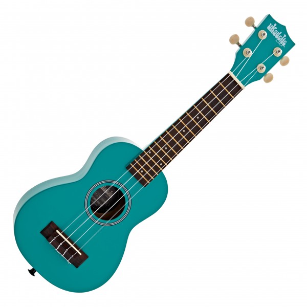 Kala Ukadelic Soprano Ukulele, Lochness Turquoise