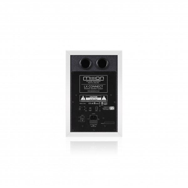 Mission LX CONNECT White Wireless Speaker System