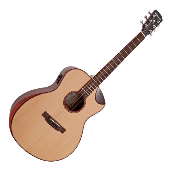 Hartwood Artiste Orchestral Model Electro Acoustic Guitar, Natural