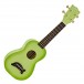 Kala Makala Dolphin Soprano Ukulele, Green Apple Burst