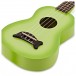 Kala Makala Dolphin Soprano Ukulele, Green Apple Burst