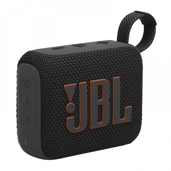 JBL GO 4 Portable Bluetooth Speaker, Black