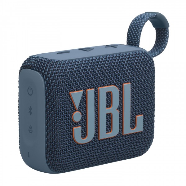 JBL GO 4 Portable Bluetooth Speaker, Blue