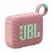 JBL Go 4 Portable Bluetooth Speaker, Pink