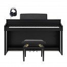 G4M Sonori Piano Num&eacute;rique d'&Eacute;tude, Satin Black, Pack Personnalisable