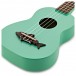 Kala Makala Shark Soprano Ukulele, Surf Green