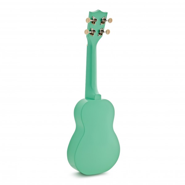 Kala Makala Shark Soprano Ukulele, Surf Green