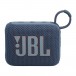 JBL GO 4 Portable Bluetooth Speaker, Blue - Front