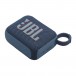 JBL GO 4 Portable Bluetooth Speaker, Blue - Angled