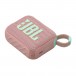 JBL GO 4 Portable Bluetooth Speaker, Pink - Angled