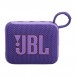 JBL GO 4 Portable Bluetooth Speaker, Purple - Front