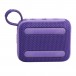 JBL GO 4 Portable Bluetooth Speaker, Purple - Rear