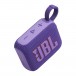 JBL GO 4 Portable Bluetooth Speaker, Purple - Angled