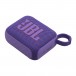 JBL GO 4 Portable Bluetooth Speaker, Purple - Angled