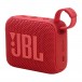 JBL GO 4 Portable Bluetooth Speaker, Red