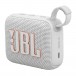 JBL GO 4 Portable Bluetooth Speaker, White