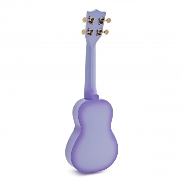 Kala Makala Dolphin Soprano Ukulele, Purple Burst
