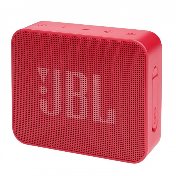 JBL GO Essential Portable Waterproof Speaker, Red Front View