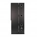 ELAC Debut F5.2 Floorstanding Speakers (Pair), Black Ash - rear and side