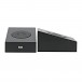 ELAC Debut A4.2 Dolby Atmos Module Speaker (Pair), Black Ash - front and side