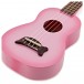 Kala Makala Dolphin Soprano Ukulele, Pink Burst