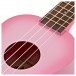 Kala Makala Dolphin Soprano Ukulele, Pink Burst