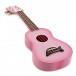 Kala Makala Dolphin Soprano Ukulele, Pink Burst