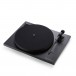 Triangle Turntable, Graphite Black Front View 2