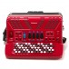 Roland FR-1XB Compact Button Type V-Accordion with Speakers, Red - Secondhand