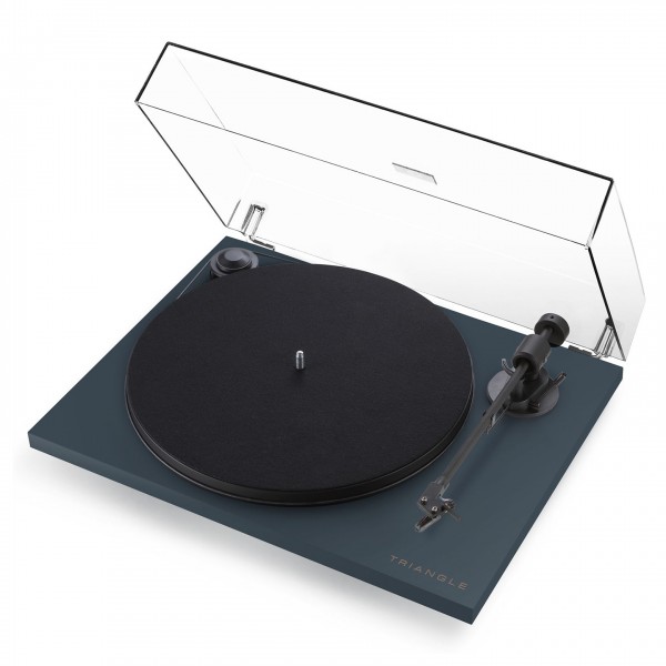 Triangle Turntable Abyss Blue Front View