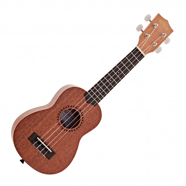 Kala KA-15S Mahogany Soprano Ukulele, Starter Pack